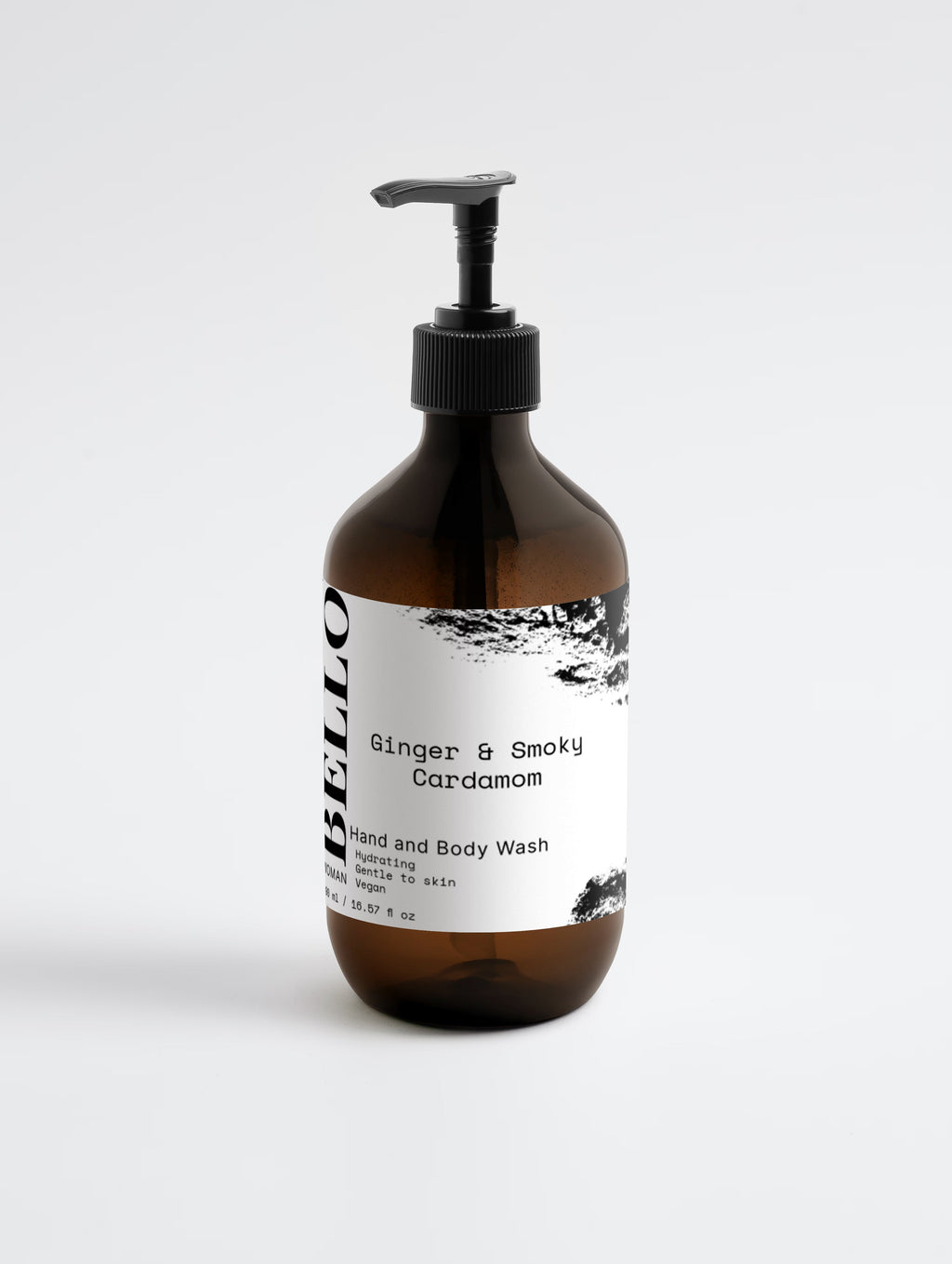 Bello Woman Ginger and Smoky Cardamom Hand and Body Wash