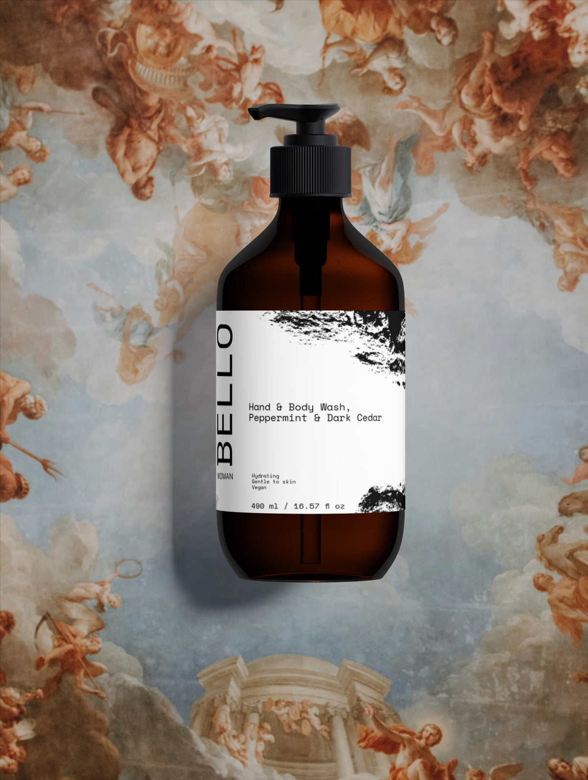 Peppermint & Dark Cedar Hand and Body Wash