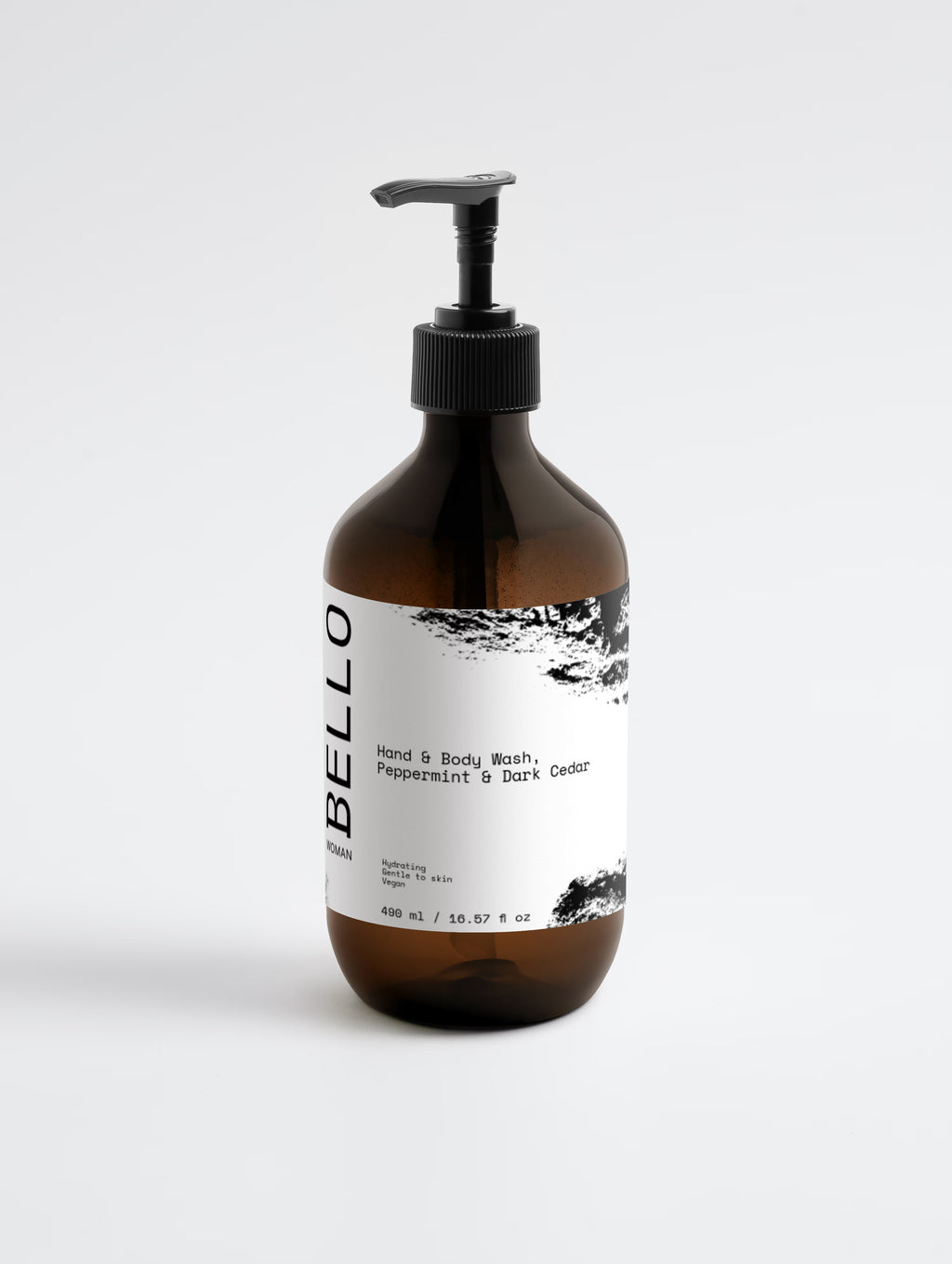 Peppermint & Dark Cedar Hand and Body Wash