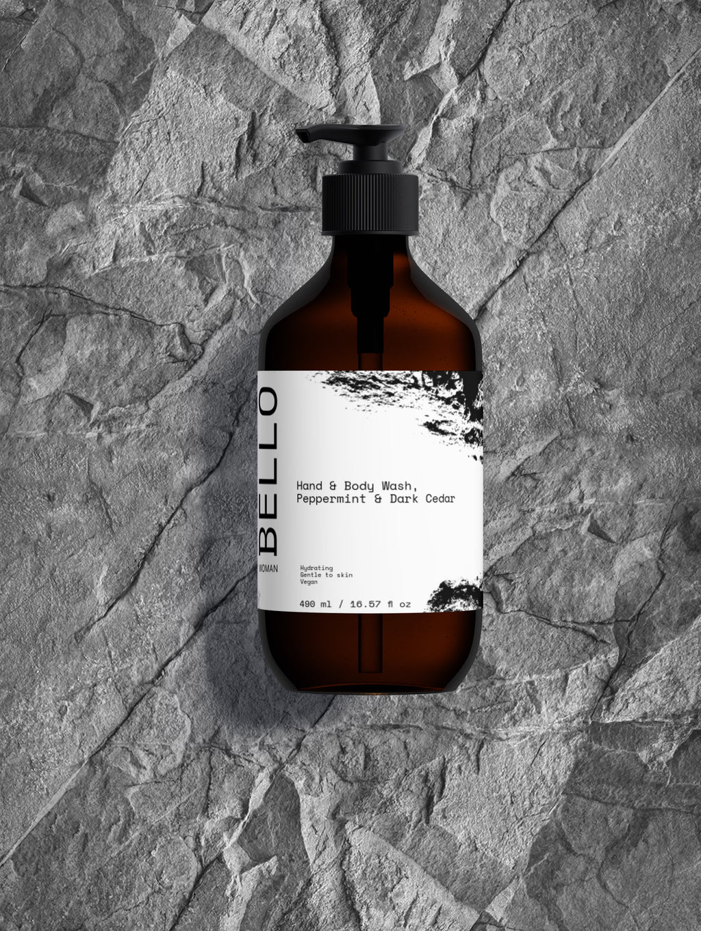 Peppermint & Dark Cedar Hand and Body Wash