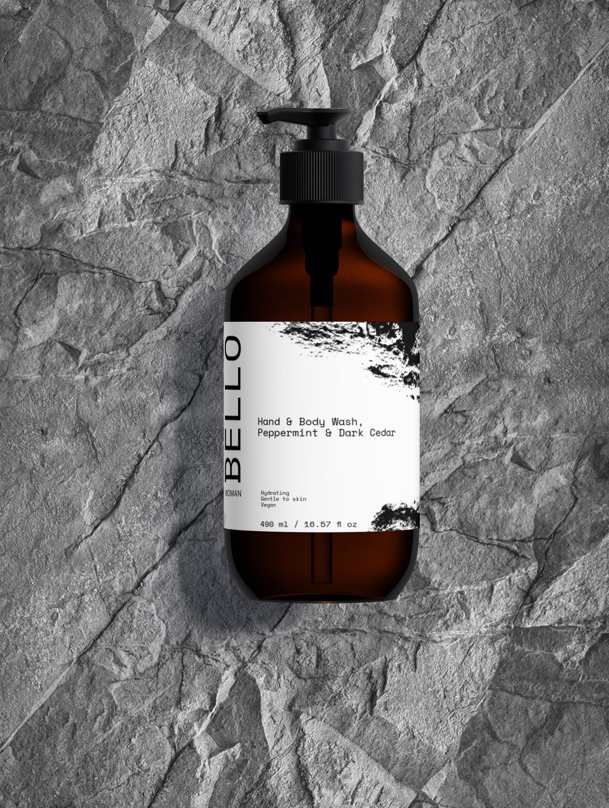 Peppermint & Dark Cedar Hand and Body Wash
