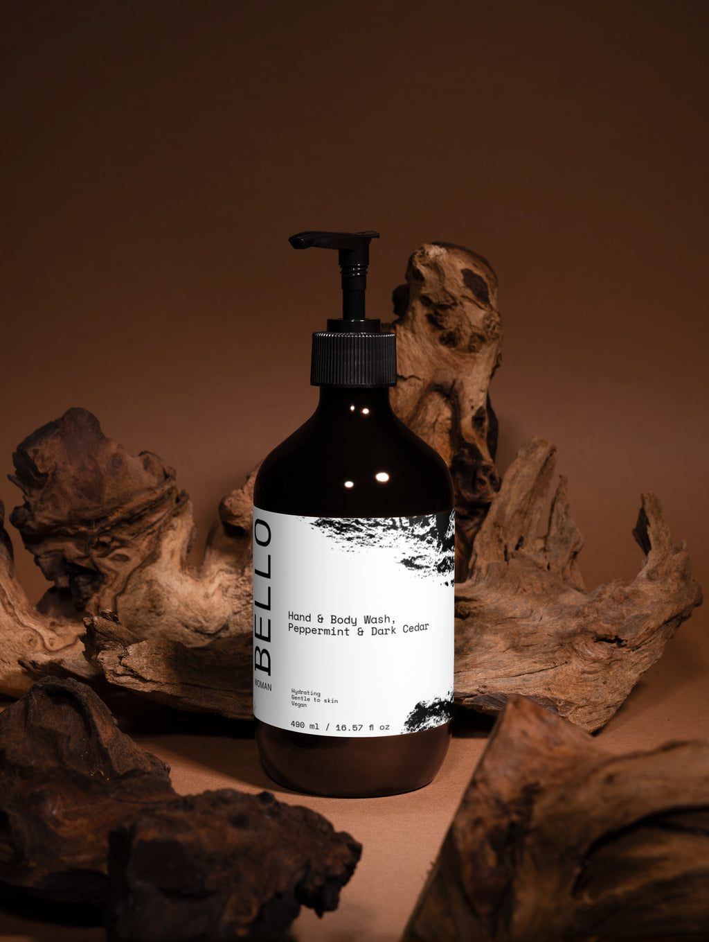 Peppermint & Dark Cedar Hand and Body Wash
