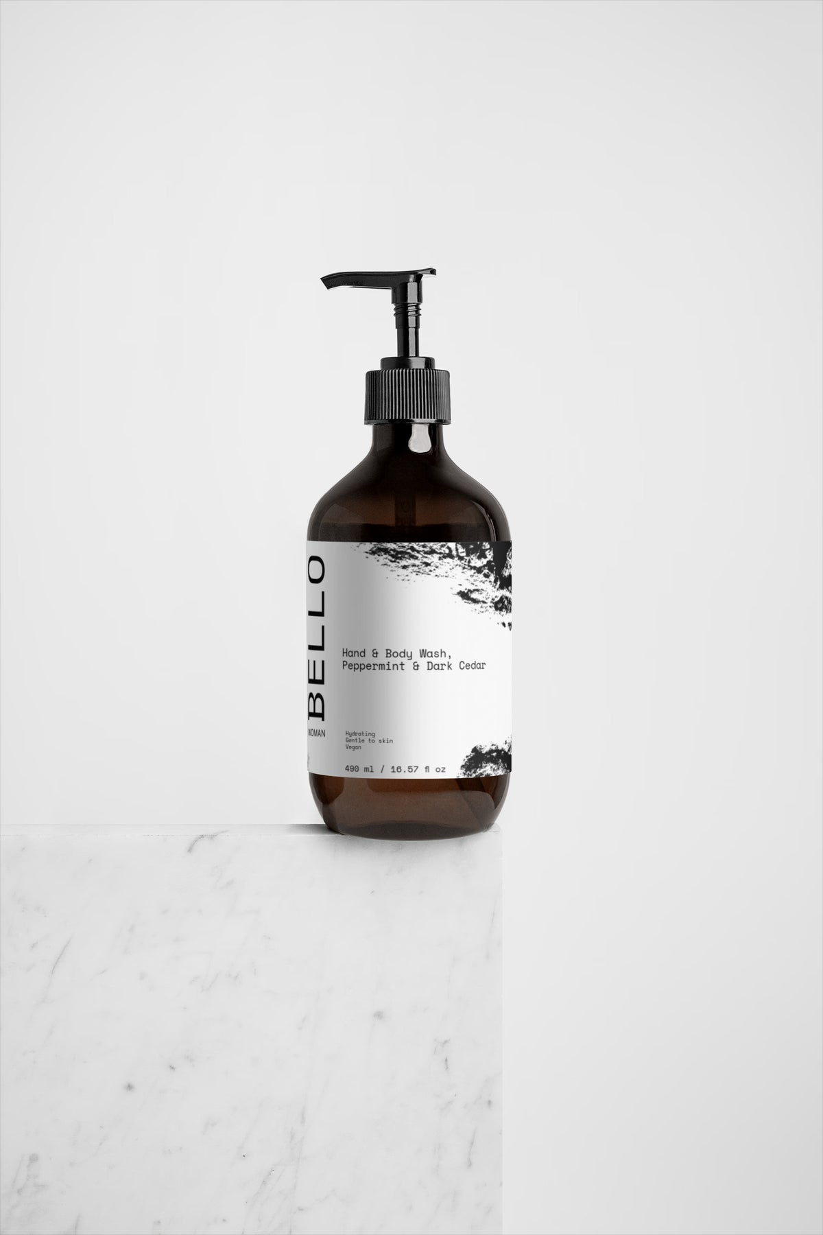 Peppermint & Dark Cedar Hand and Body Wash